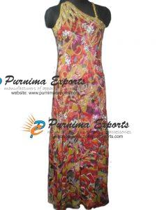 Printed Embroidered Dresses (PE-208)