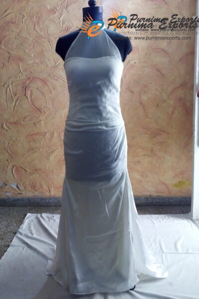 Silk Satin Bridal Gown