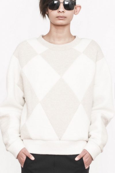 Sweater in Cotton Jersey