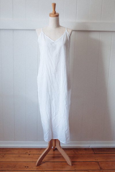 Ladies Long Slip Cotton Dress